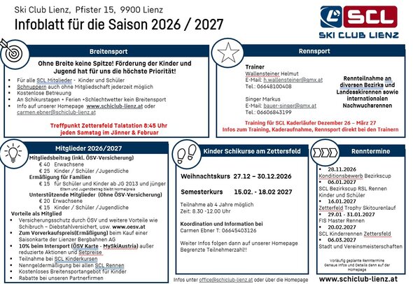 SCL Infoblatt 2026/27
