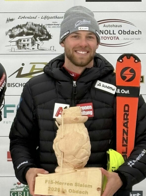 Erfolg bei FIS Slalom in Obdach für Kilian Pramstaller